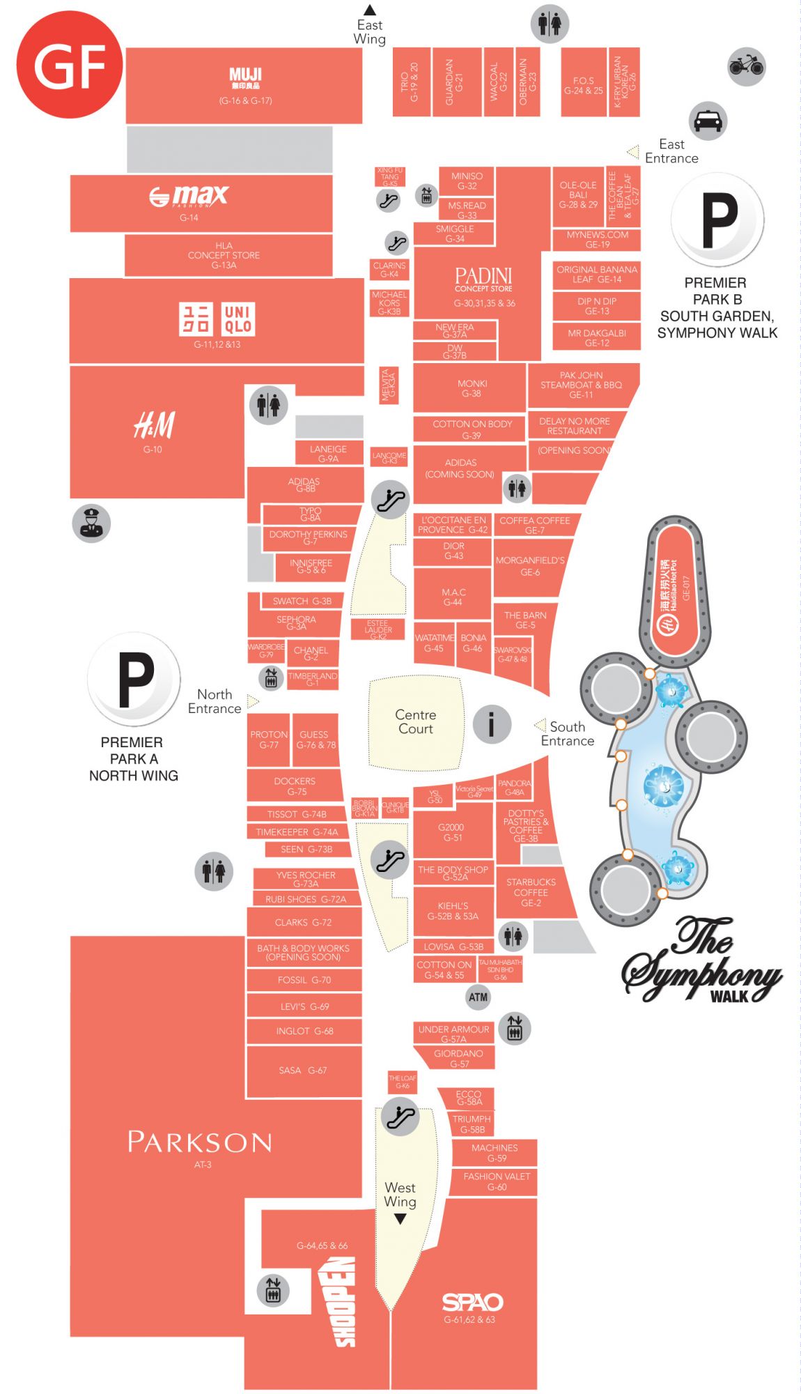 Mall Of Asia Manila Map