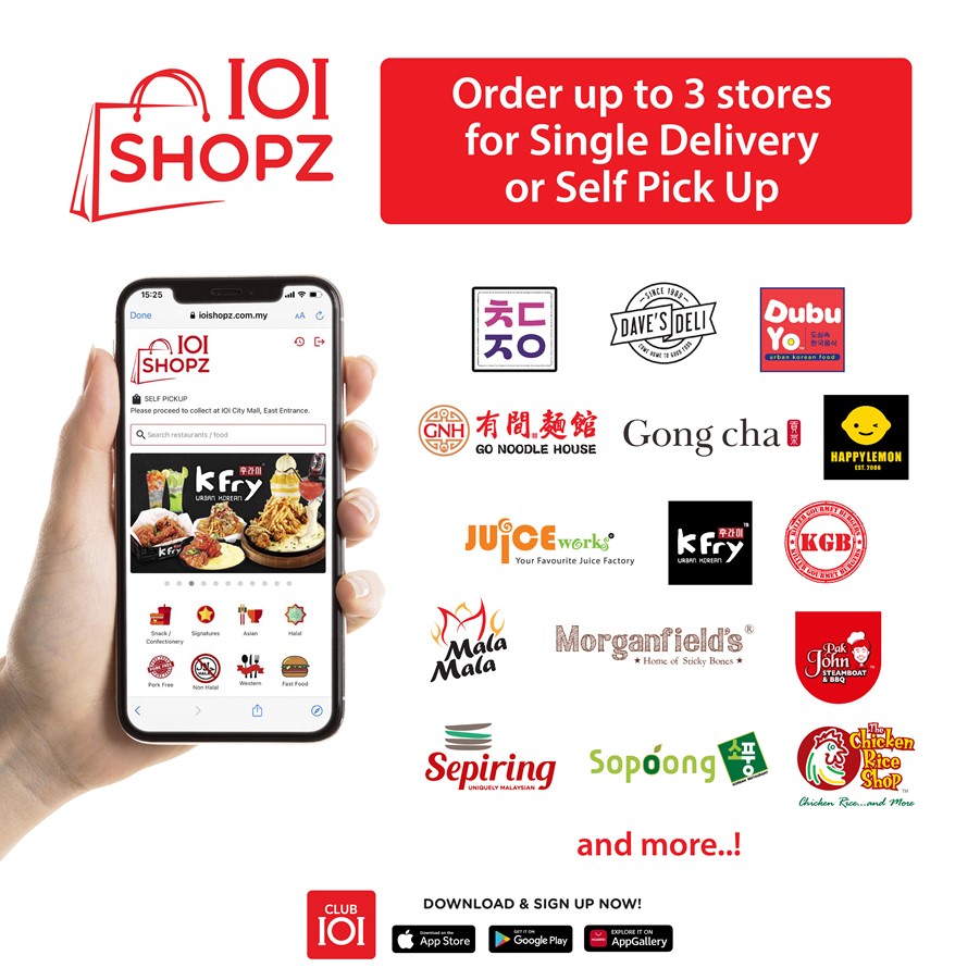 IOI SHOPZ Delivery & Self-Pick Up