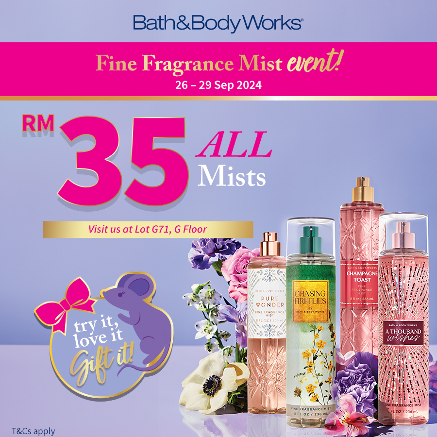 BATH & BODY WORKS @ G-70&71